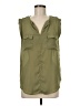 Mossimo 100% Polyester Green Sleeveless Blouse Size M - photo 1