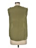 Mossimo 100% Polyester Green Sleeveless Blouse Size M - photo 2