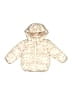 H&M 100% Polyester Floral Ivory Snow Jacket 9-12 MO / 12 MO - photo 1