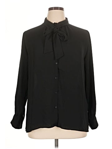 Uniqlo Long Sleeve Blouse (view 1)
