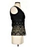 JS Collections Black Ivory Sleeveless Blouse Size 4 - photo 4