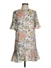 Ann Taylor LOFT Paisley Gray Casual Dress Size XS - photo 1