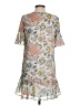 Ann Taylor LOFT Paisley Gray Casual Dress Size XS - photo 2