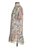 Ann Taylor LOFT Paisley Gray Casual Dress Size XS - photo 5