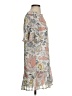 Ann Taylor LOFT Paisley Gray Casual Dress Size XS - photo 4