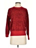 Sundry Animal Print Red Pullover Sweater Size XS (0) - photo 1