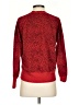 Sundry Animal Print Red Pullover Sweater Size XS (0) - photo 2