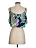 Lilly Pulitzer 100% Polyester Green Sleeveless Blouse Size 2 - photo 2
