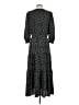Unbranded 100% Polyester Polka Dots Black Casual Dress Size XS - photo 2