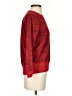 Sundry Animal Print Red Pullover Sweater Size XS (0) - photo 4