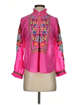 Johnny Was 3/4 Sleeve Blouse