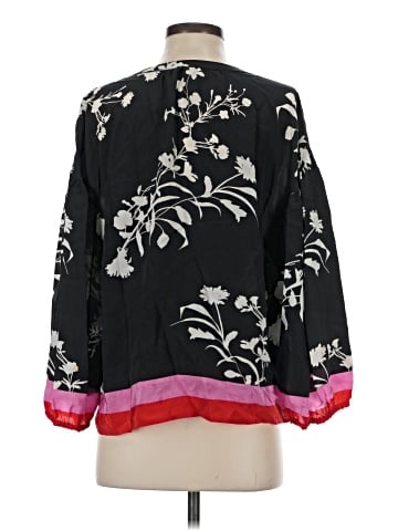 Joie 3/4 Sleeve Silk Top (view 2)