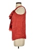 Adiva 100% Polyester Red Sleeveless Blouse Size S - photo 5