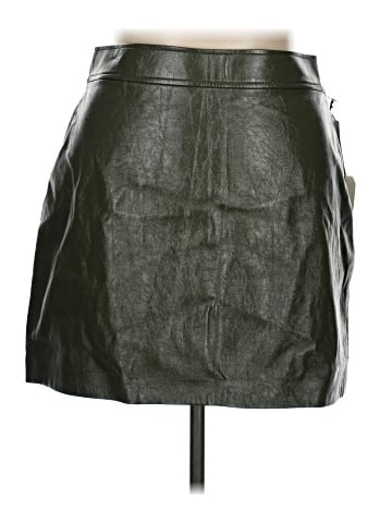 Leith Faux Leather Skirt (view 1)