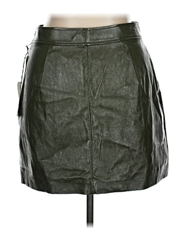 Leith Faux Leather Skirt (view 2)