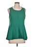 Deletta Green Sleeveless Top Size L - photo 1