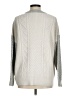 Express Color Block Gray Pullover Sweater Size M - photo 2