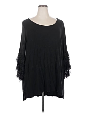 Marled by Reunited 3/4 Sleeve Top (view 1)