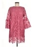 Assorted Brands Pink Cocktail Dress Size M - photo 1
