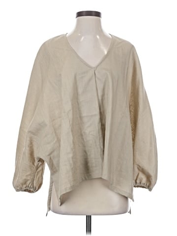 Luxmii 3/4 Sleeve Blouse (view 1)