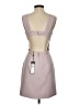 BCBGMAXAZRIA Solid Gray Cocktail Dress Size 2 - photo 2