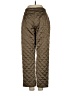 Flat White Brown Casual Pants Size XS - photo 2