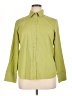 Talbots Solid Green Long Sleeve Blouse Size 16 - photo 1