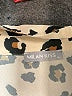 milan kiss 100% Polyester Animal Print Ivory Long Sleeve Blouse Size L - photo 7