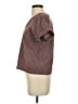 Madewell 100% Polyester Brown Short Sleeve Top Size XS - photo 5