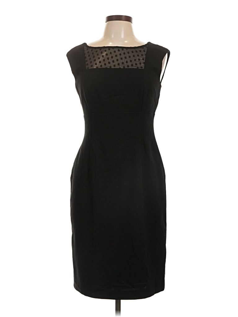 Pre-owned Calvin Klein Cocktail Dress In Black