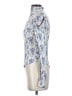 LoveShackFancy 100% Viscose Blue Long Sleeve Turtleneck Size S - photo 5