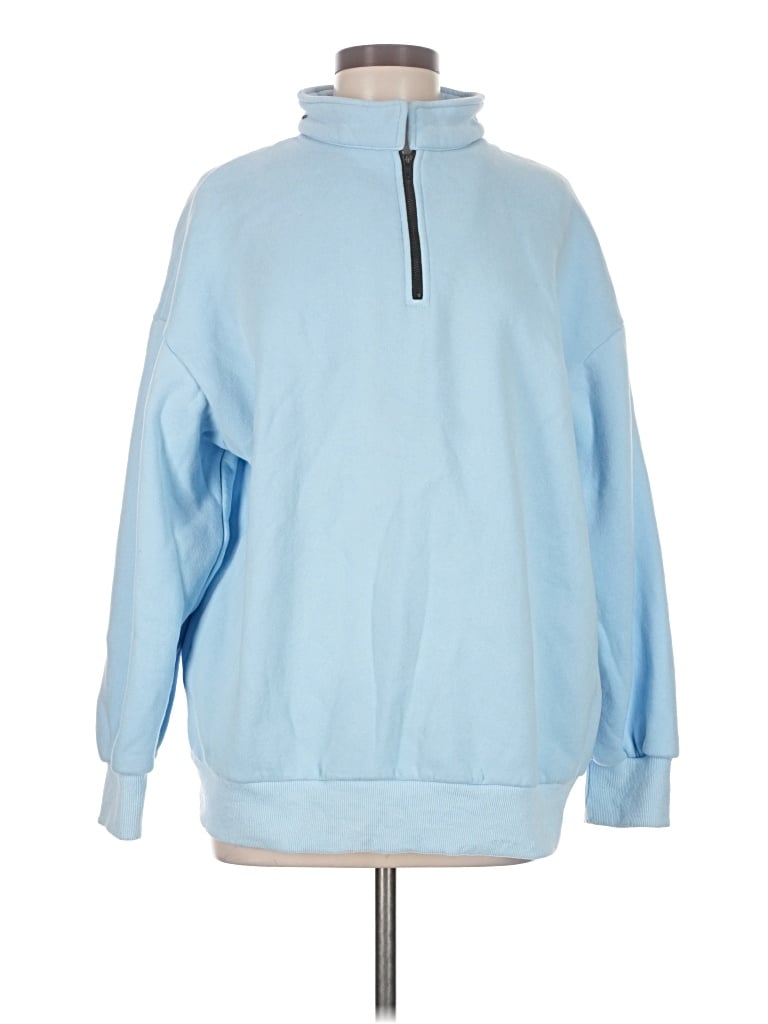 Pre-owned Trendy Queen Sweatshirt In Blue