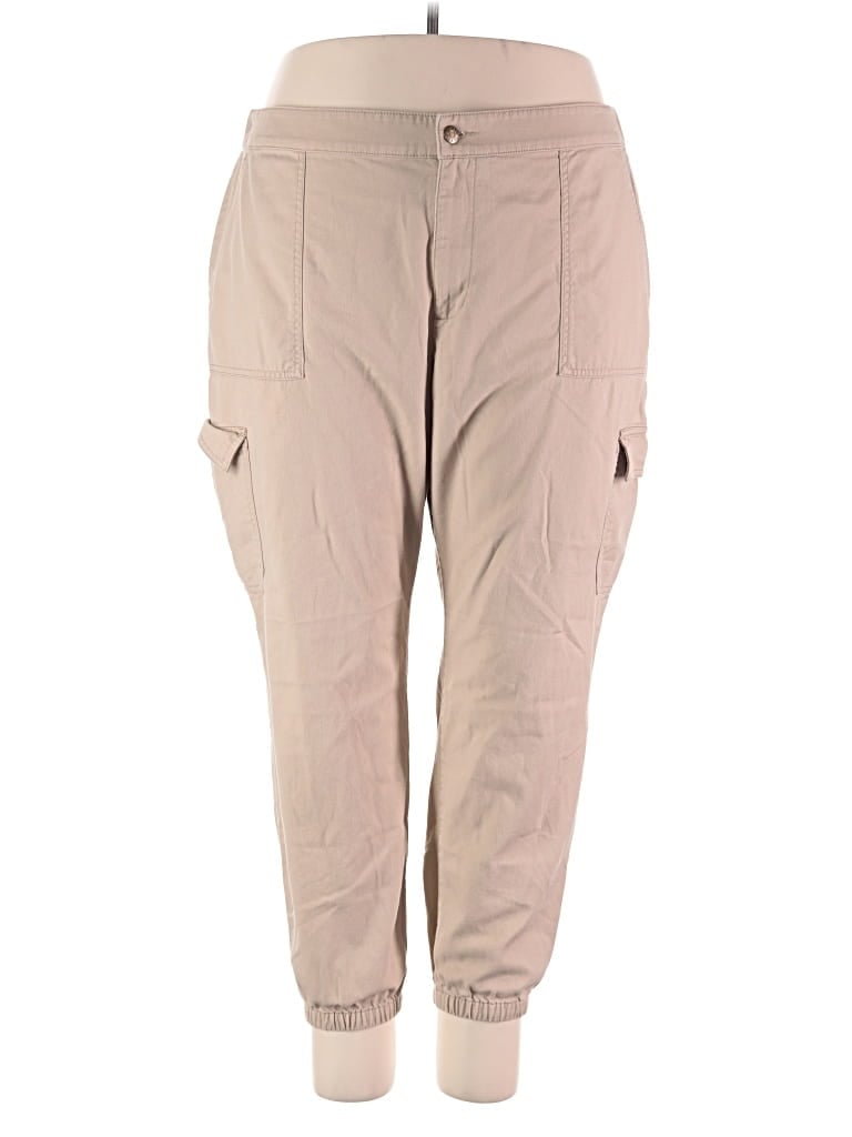 Pre-owned J.crew Factory Store Cargo Pants In Tan