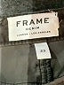 FRAME Denim Black Gray Casual Pants Size 23 waist - photo 3