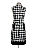 Frank Lyman Design Houndstooth Black Cocktail Dress Size 4 - photo 1