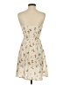Zaful Floral Ivory Cocktail Dress Size 4 - photo 2