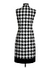 Frank Lyman Design Houndstooth Black Cocktail Dress Size 4 - photo 2