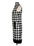 Frank Lyman Design Houndstooth Black Cocktail Dress Size 4 - photo 5