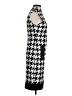 Frank Lyman Design Houndstooth Black Cocktail Dress Size 4 - photo 4