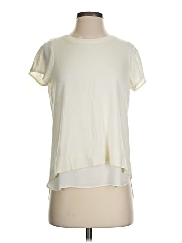 Ann Taylor Factory Short Sleeve T-Shirt (view 1)