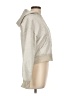 Unbranded 100% Polyester Silver Zip Up Hoodie Size L - photo 4