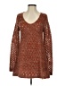 Mystree 100% Acrylic Brown Pullover Sweater Size S - photo 1