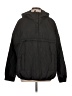 Assorted Brands 100% Polyester Solid Black Windbreaker Size L - photo 1