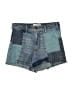 Dear John Color Block Blue Denim Shorts Size 24 waist - photo 1