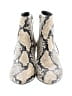 Kensie Animal Print Ivory Ankle Boots Size 7 1/2 - photo 2
