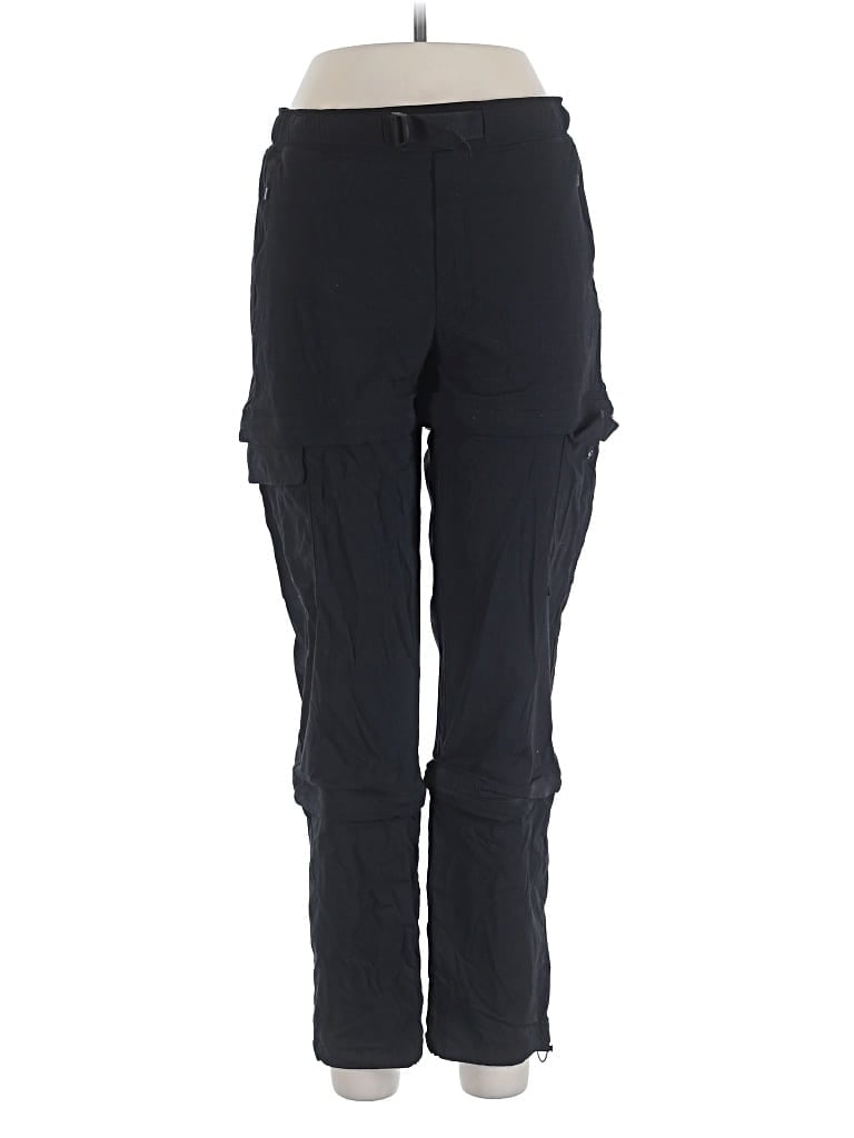Pre-owned Athleta Cargo Pants In Black