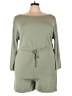 ELOQUII Solid Green Jumpsuit Size 18 Plus - photo 1