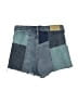 Dear John Color Block Blue Denim Shorts Size 24 waist - photo 2