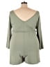 ELOQUII Solid Green Jumpsuit Size 18 Plus - photo 2