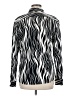 Chaps Animal Print Silver Long Sleeve Blouse Size M (estimated) - photo 2